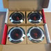 MEMPHIS 2 PAIRS 4 COMPONENT PRO TWEETER 400 WATTS PEAK POWER PER PAIR CAR TWEET