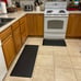 Kitchen Mats 2 PCS, Waterproof & Non-Slip Kitchen Rugs, Anti-Fatigue Mat