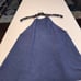 Lauren Ralph Lauren Navy Blue Knit Sweater Tank /halter Top Leather Strap Sz L