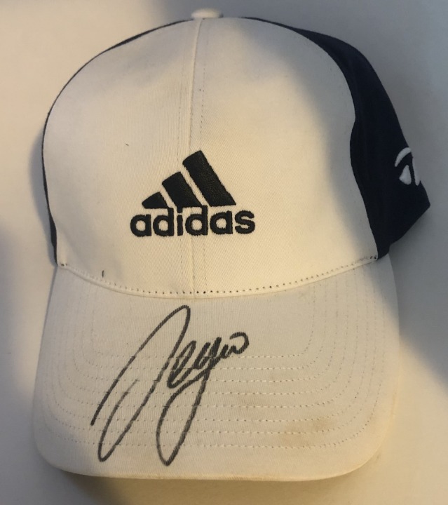 Sergio Garcia Autographed Golf Hat w/COA MBNA/Bank of America World Points