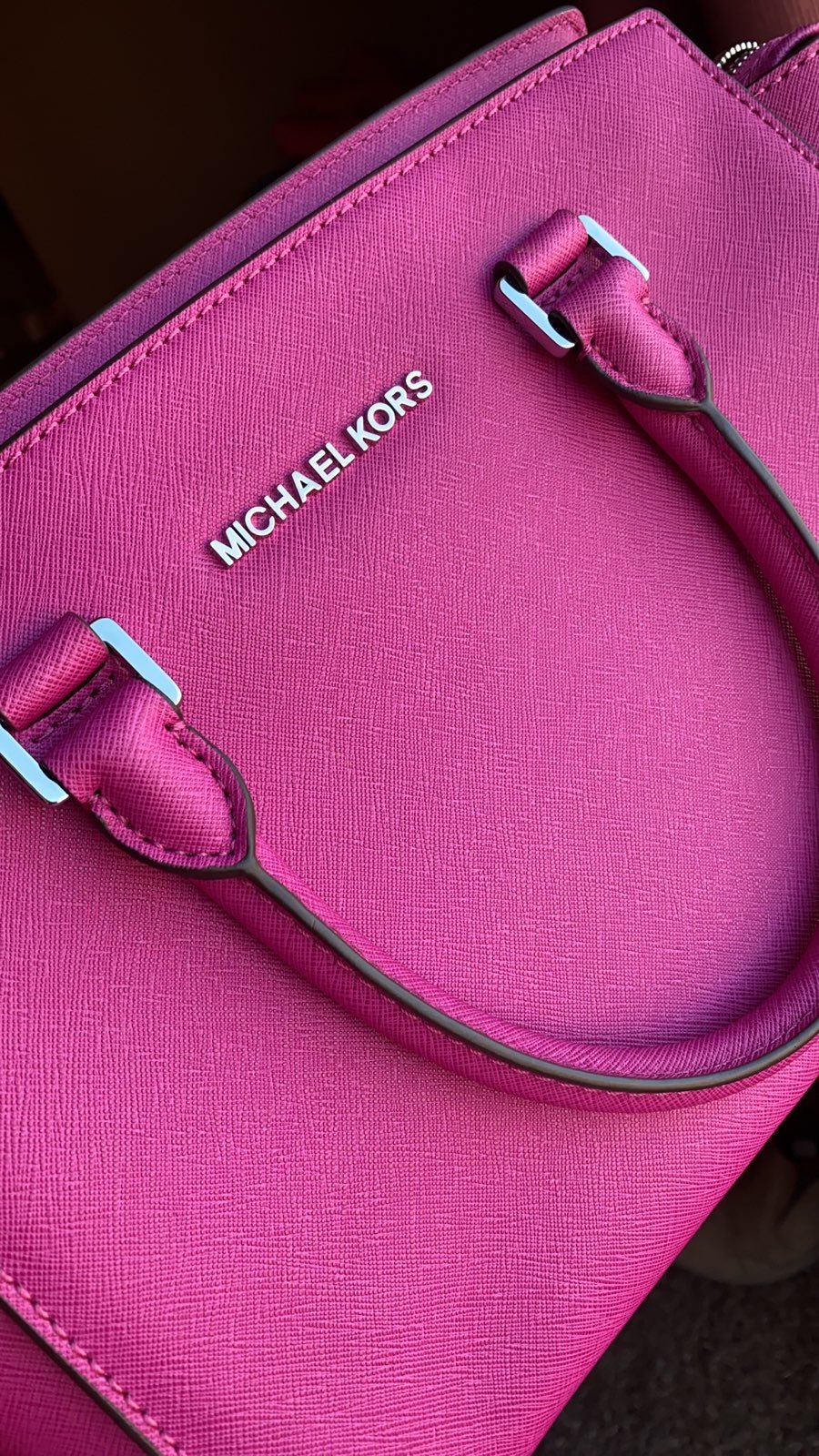 Michael Kors Selma Saffiano Satchel