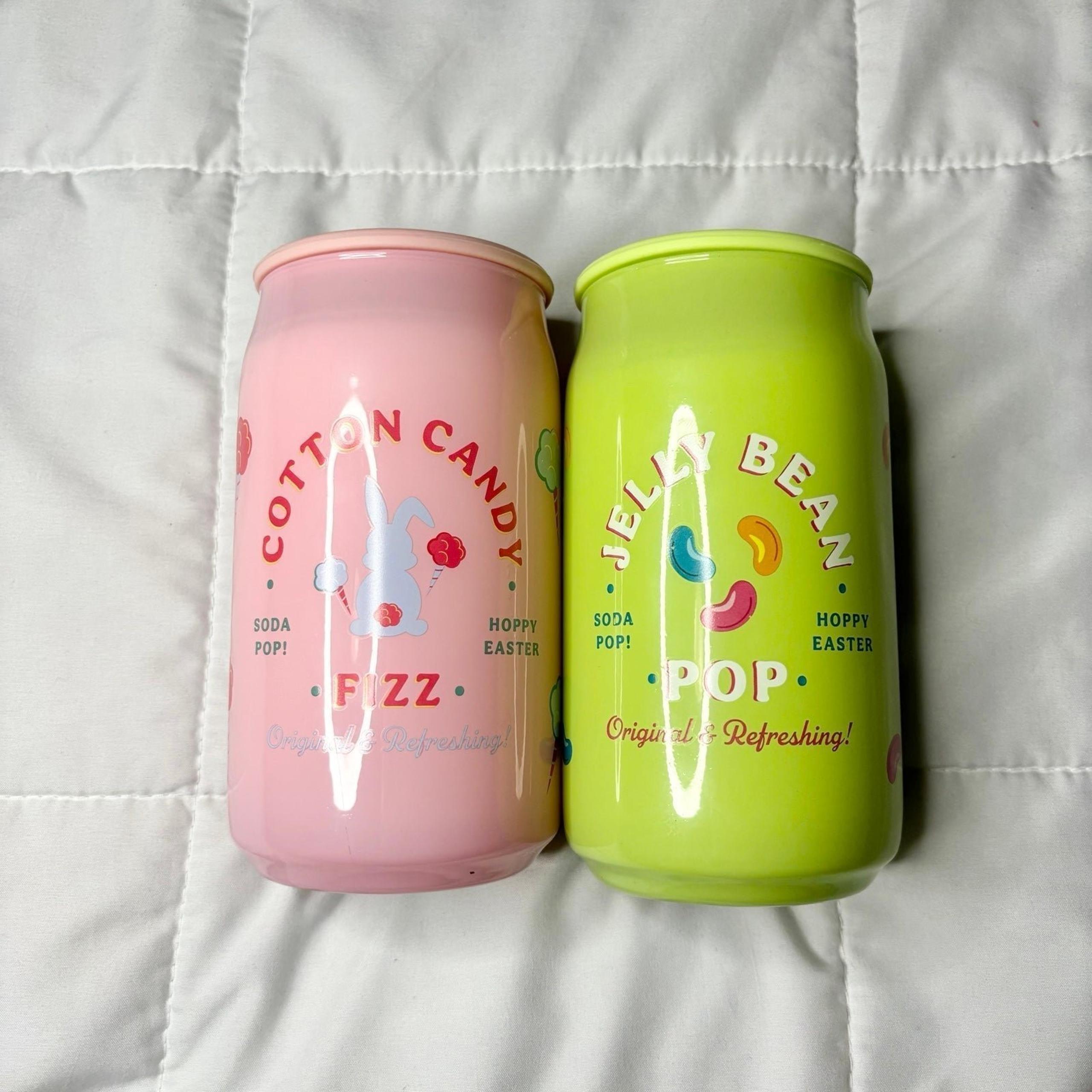 DW Home Cotton Candy Fizz & Jelly Bean Pop Candles (Bundle of 2)