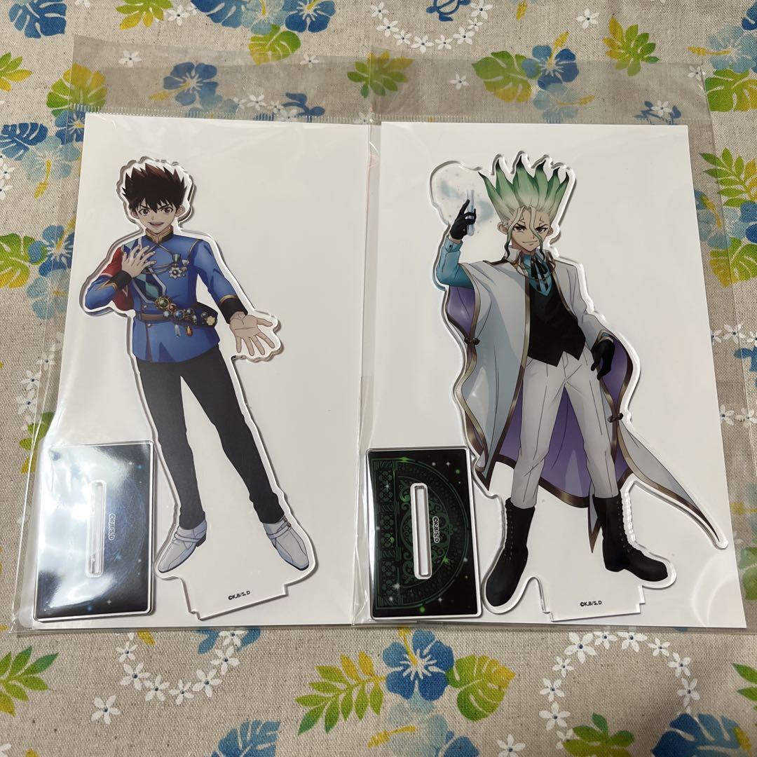 Dr. STONE Senku Ishigami Chrome Acrylic Stand