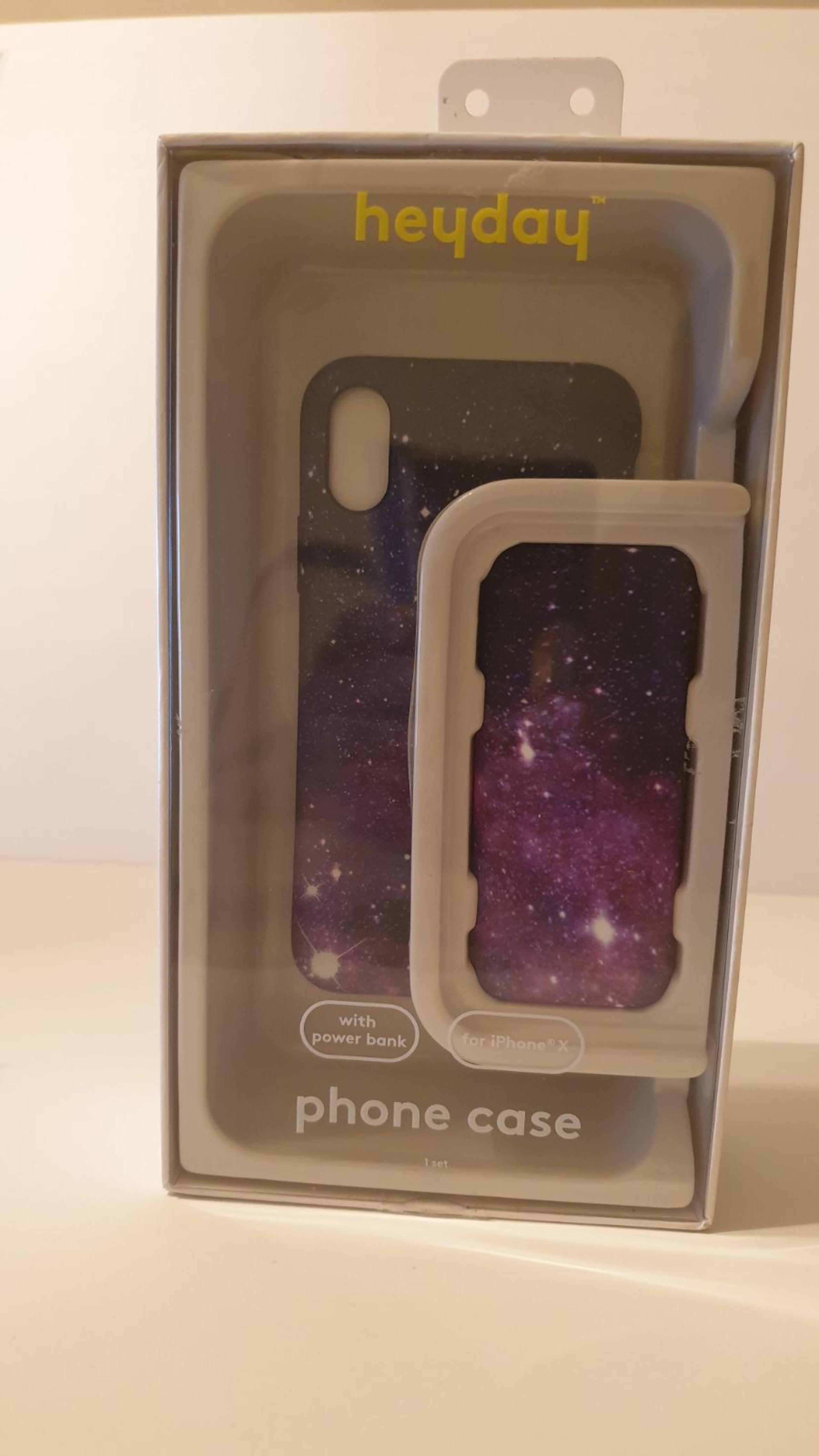 Heyday iPhone X case with power bank