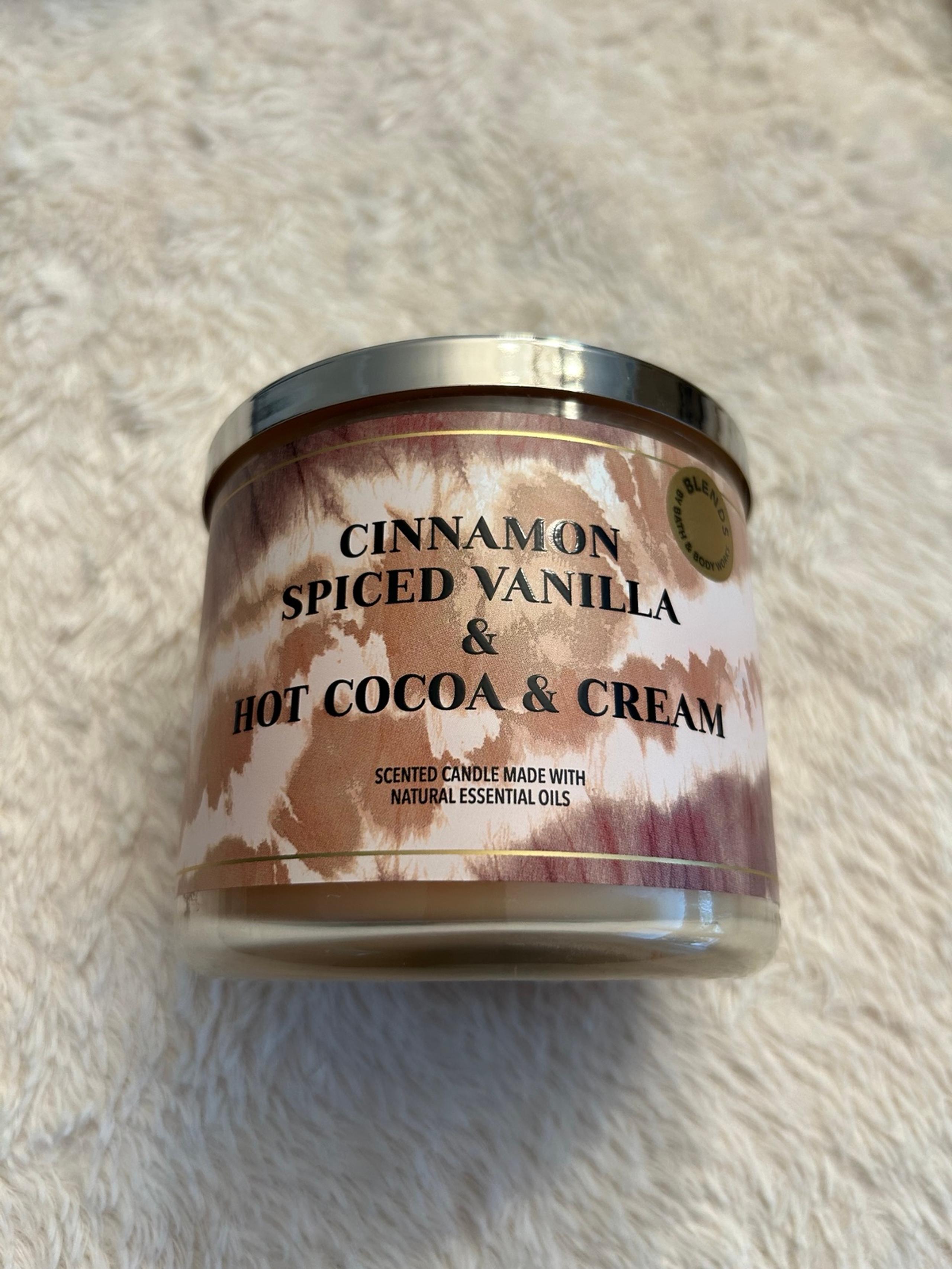 Cinnamon Spiced Vanilla & Hot Cocoa & Cream