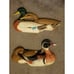 1978 Vintage Duck Decoy Wall Sculptures Burwood Products Company #2240 & #2241
