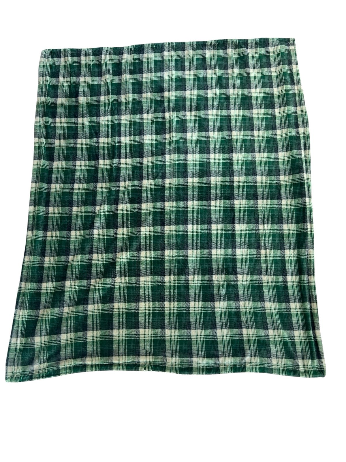 Woolrich Plaid Fleece Throw Blanket