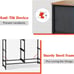 Fabric Dresser for Bedroom, 6 Drawer Double Dresser, Storage Tower