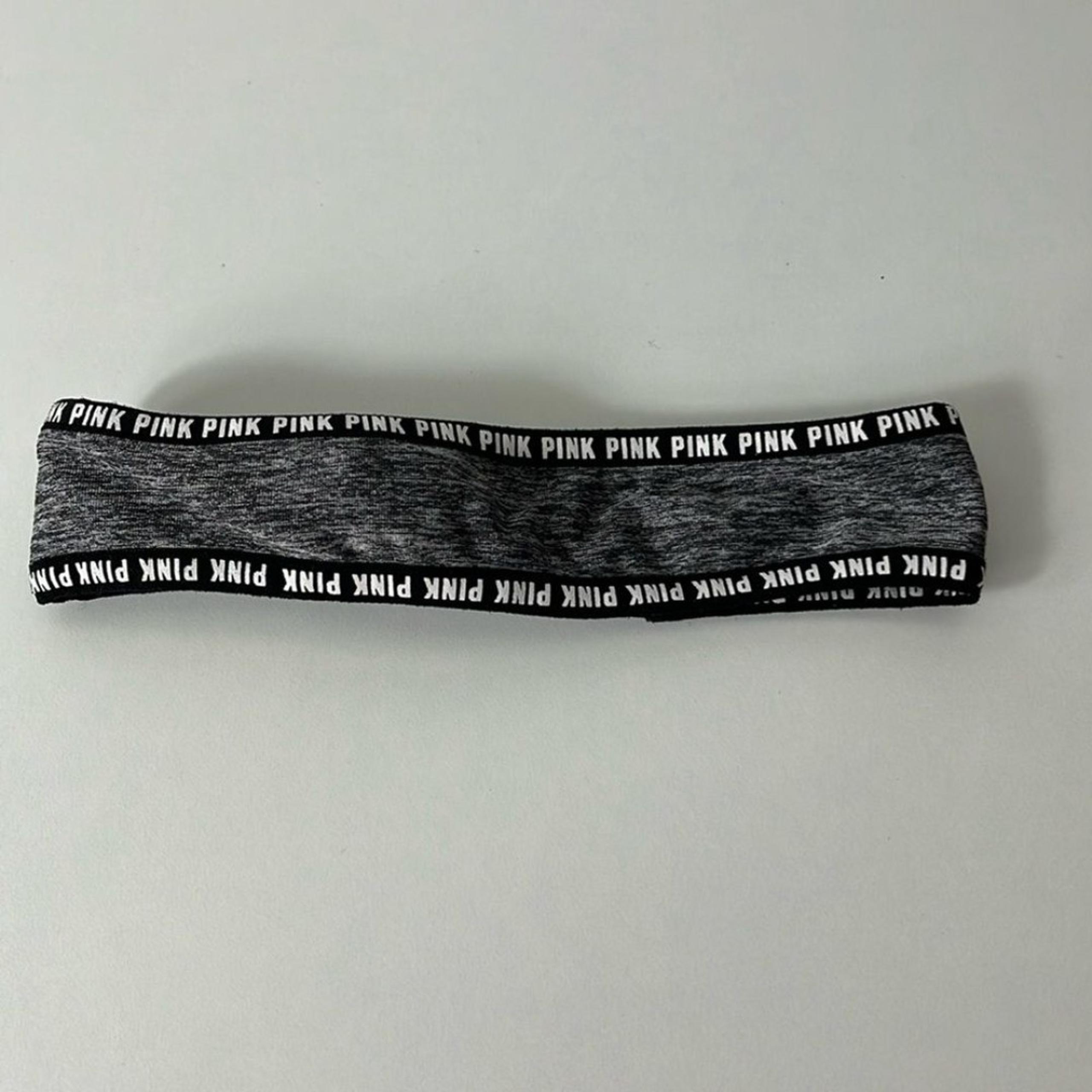 Pink victoria’s Secret Gray/Black Printed Headband Accessories Women’s