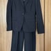 Black pantsuit (jacket, pants, skirt)
