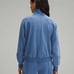Lululemon Brushed Softstreme Funnel-Neck Zip Up/ Pitch Blue/ size 2