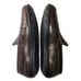 ECCO Classic Moc 2.0 Loafers Shoes Men's Size EU 42 US 8/8.5 Brown Leather