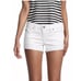 NWT Womens Size 27 True Religion White Joey Low Rise Cut-Off Denim Shorts NEW