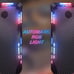 Gaming Desk with LED Lights Carbon Fibre Surface Gaming Table 47 Inch