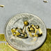 14k Yellow Gold Heart Earring