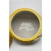 Cracker Barrel Yellow Ceramic Snowhat Cookie Jar 9 CB