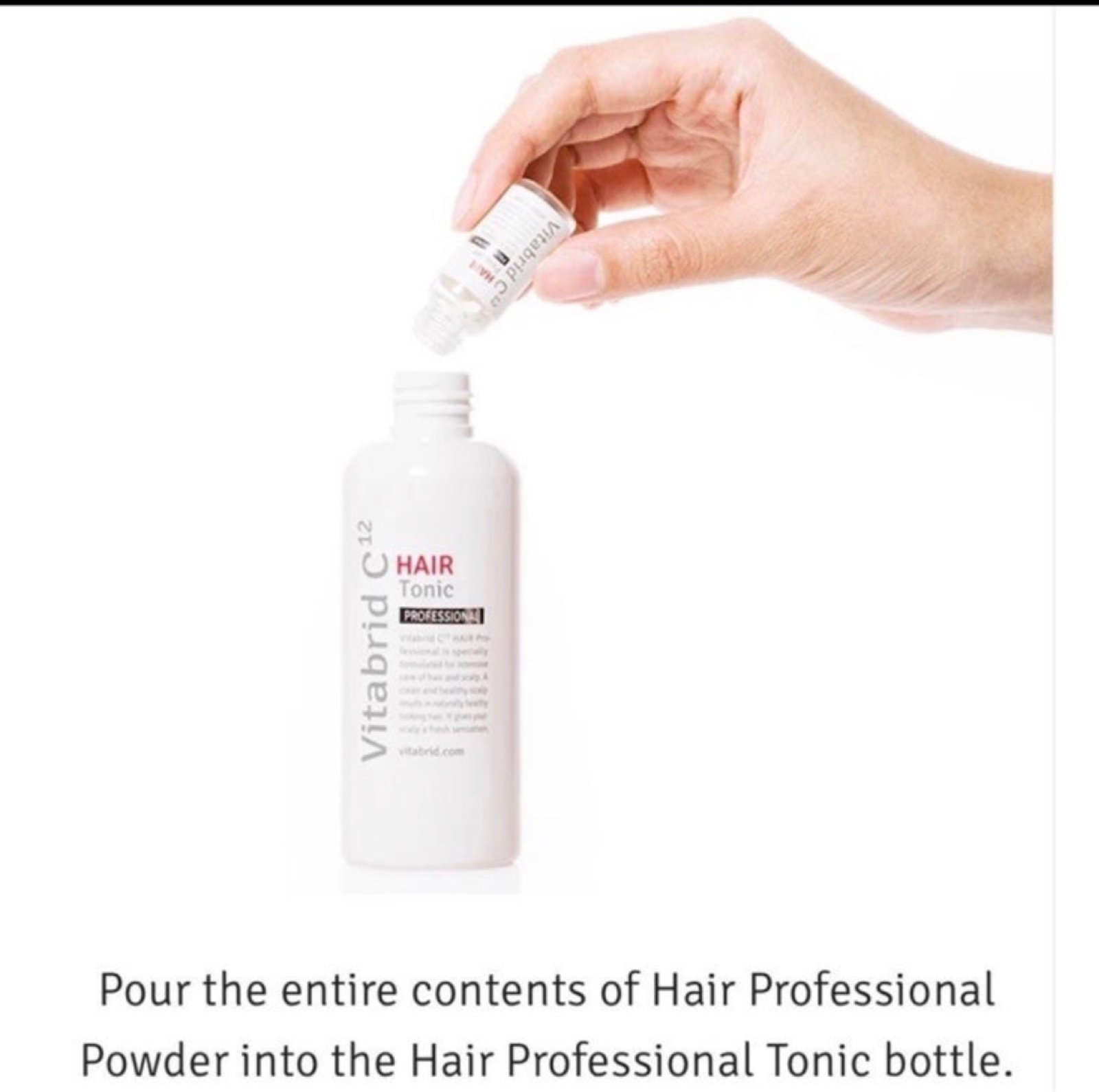 Vitabrid C 12 Hair tonic set BNIB