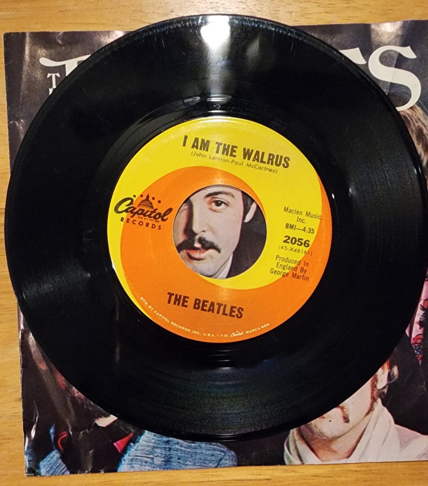 The beatles vinyl Hello goodbye, I am the walrus