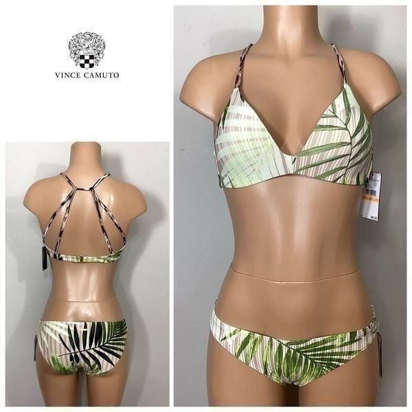New. Vince Camuto fern bikini. L-top/M-bottom. Retails 140