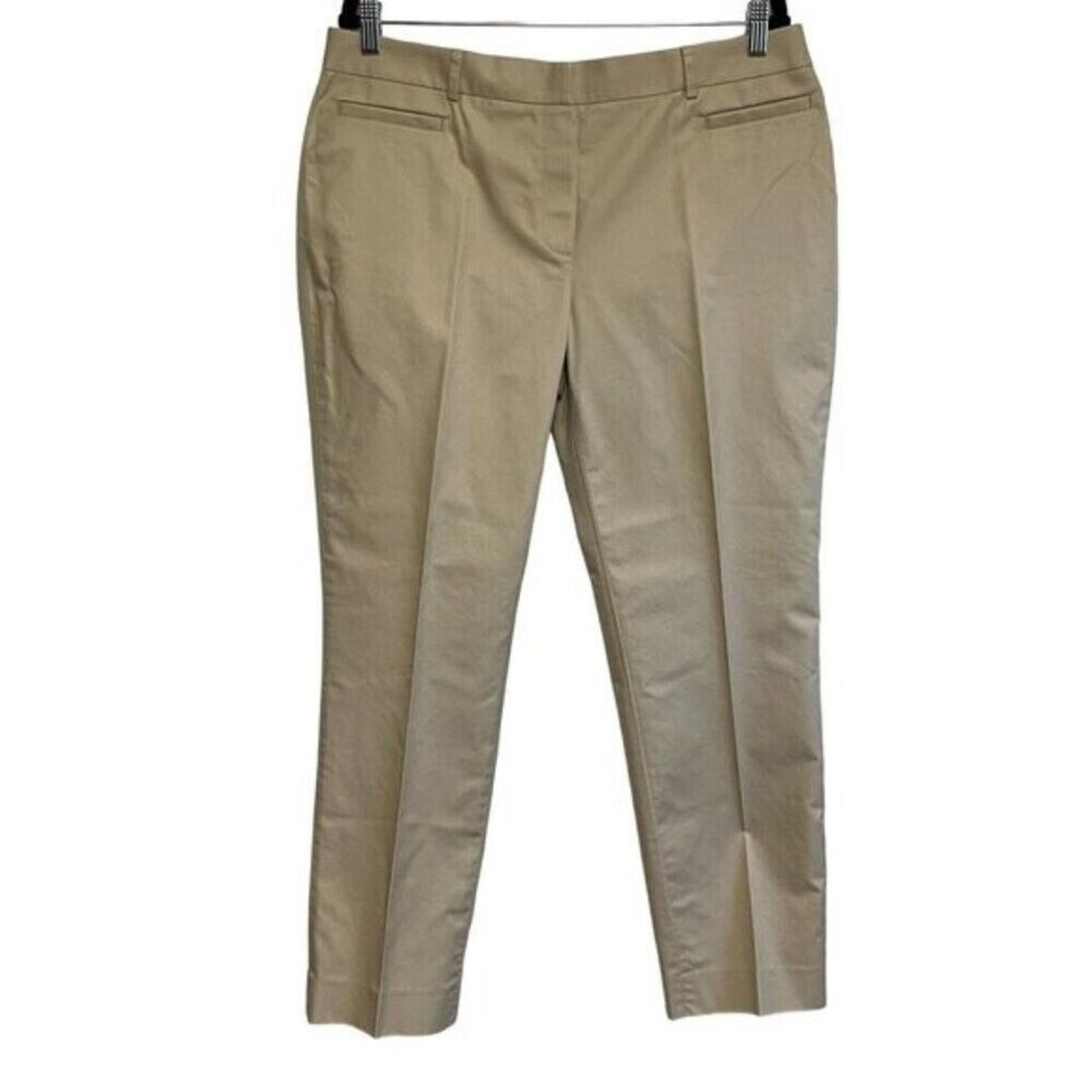 Brooks Brothers Natalie Fit Pants Khaki Chinos Career Casual Women's Size 14