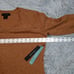 Tahari Sweater Womens L Biege 2 Ply Cashmere Soft Cozy Comfort Casual New