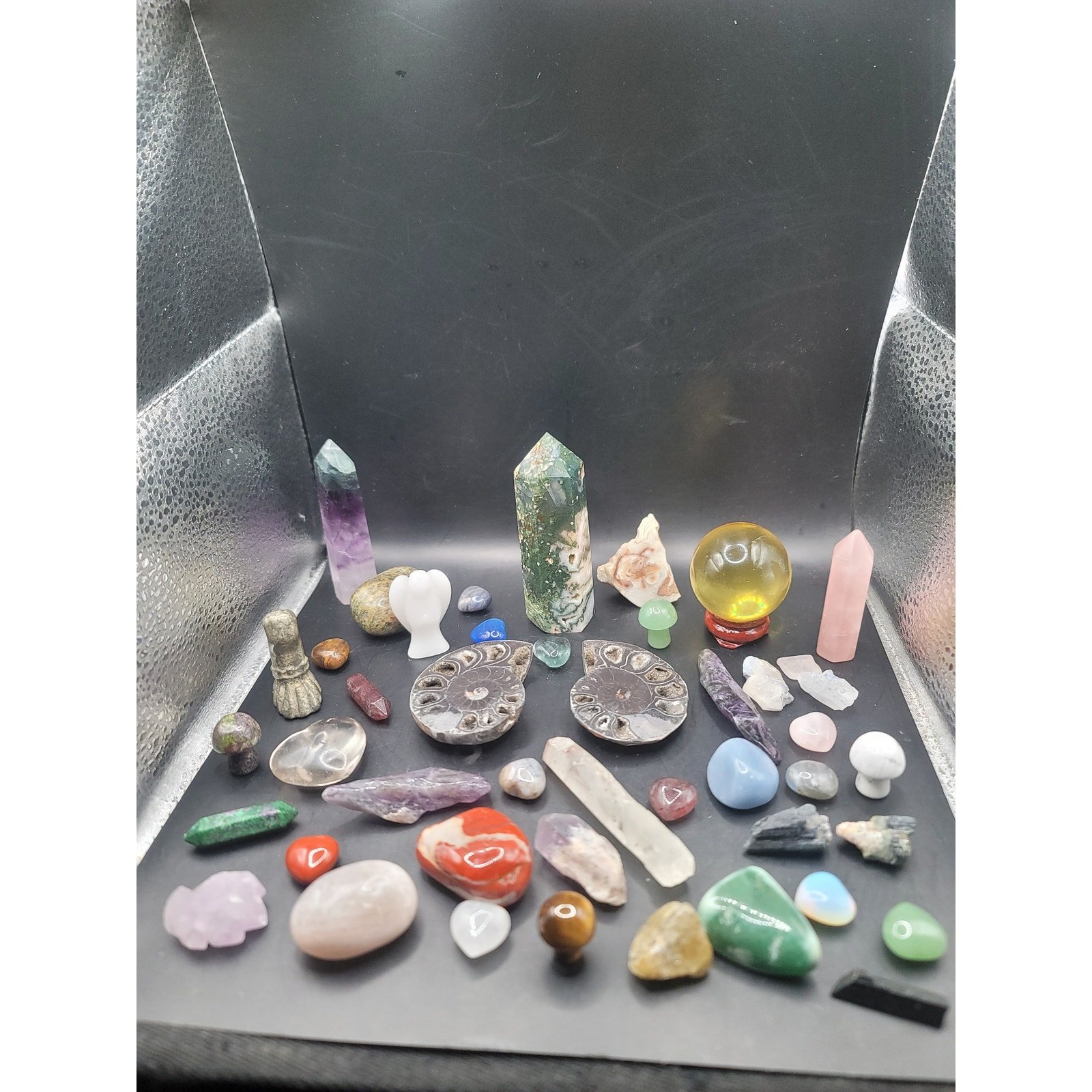 Crystal Super Bundle, Healing Ammonite Assortment