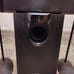 Onkyo Speakers System Set Of Four With 2 Metal Speakers Stands