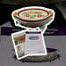 NEW Temp-tations Butterfly Garden 3qt Oval Baker with Lid and Metal Trivet Rack