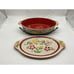 NEW Temp-tations Butterfly Garden 3qt Oval Baker with Lid and Metal Trivet Rack
