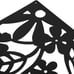 24 PCS Hanging Room Divider Flower Carving Pattern Panels Decorative Wall Panel