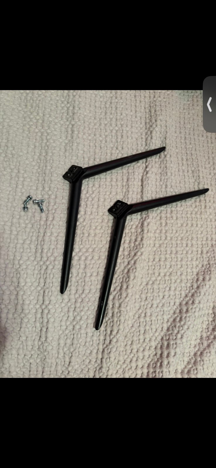 Used OEM ONN LD6563-WJ30-01 For E4AA65R-T 100012587 TV Stand Screws Included