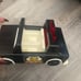 Vintage Little Tikes Car Carrier Semi Truck Hauler w/ 1 Red Car & vintage car