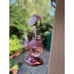 Hummingbird Feeder, 18016P Glass Hummingbird Feeder for Outdoors - Lavender