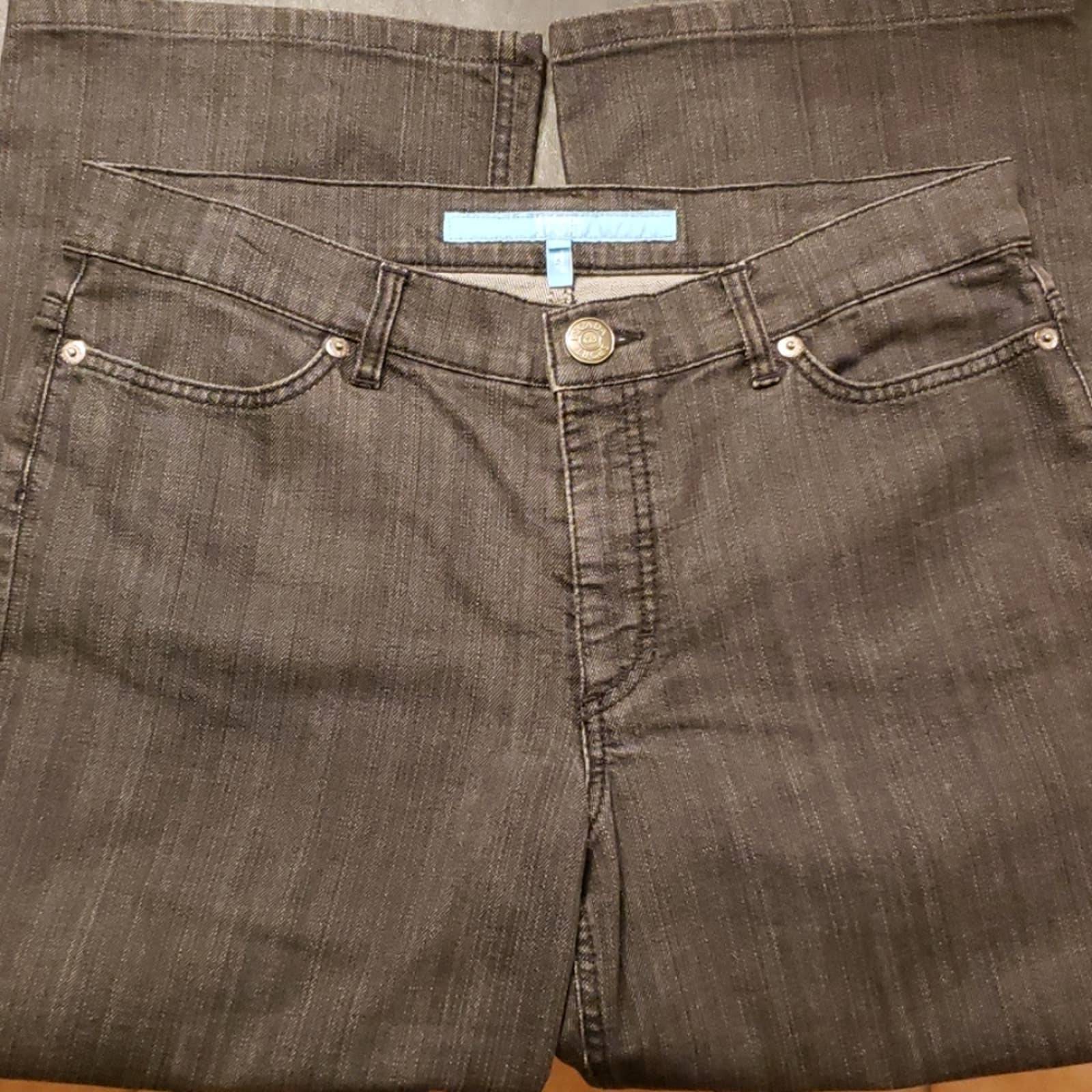 Escada Sport Grey Jeans Sz 14