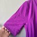 Aritzia Babaton Purple Contour Crew Halfsleeve Bodysuit Size Large