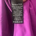Aritzia Babaton Purple Contour Crew Halfsleeve Bodysuit Size Large