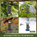 Kingsyard Mesh Tube Bird Feeders for Outdoors Hanging, All Metal, Wild Bird Feed