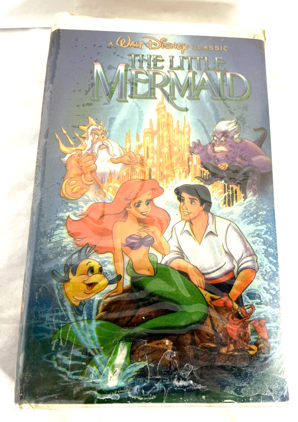 “RARE” Disney The Little Mermaid (VHS, 1989, Black Diamond Edition) NEW SEAL