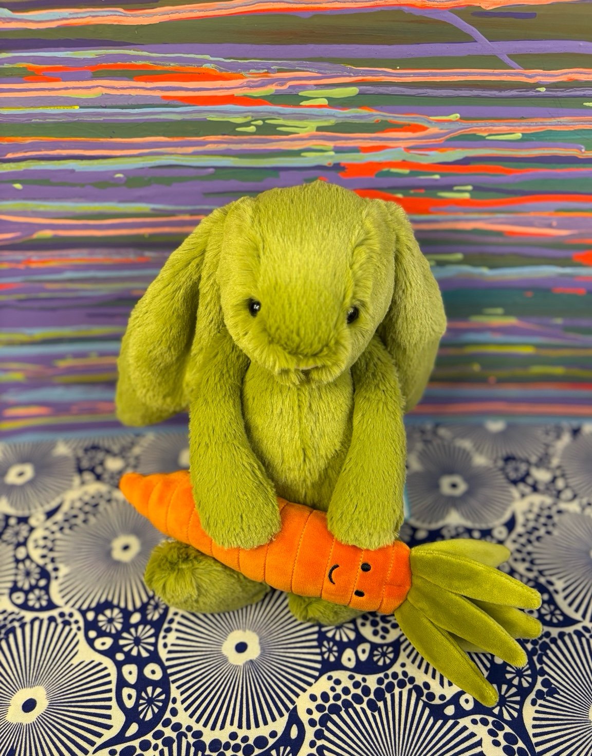 NWT Jellycat Medium Bashful Moss Bunny! FAST SHIPPING!!!