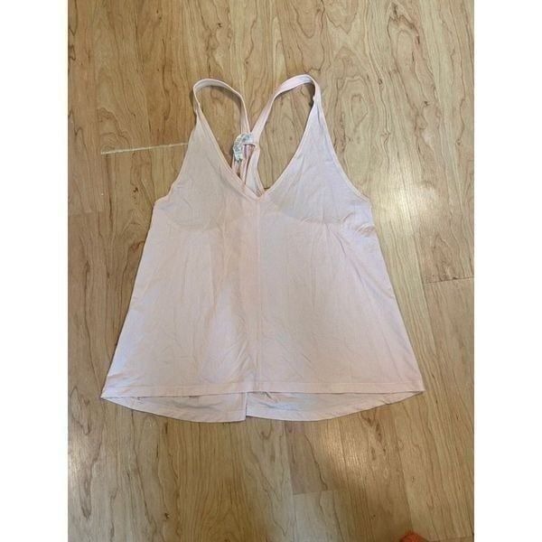 LuLuLemon pale pink athletic tank top