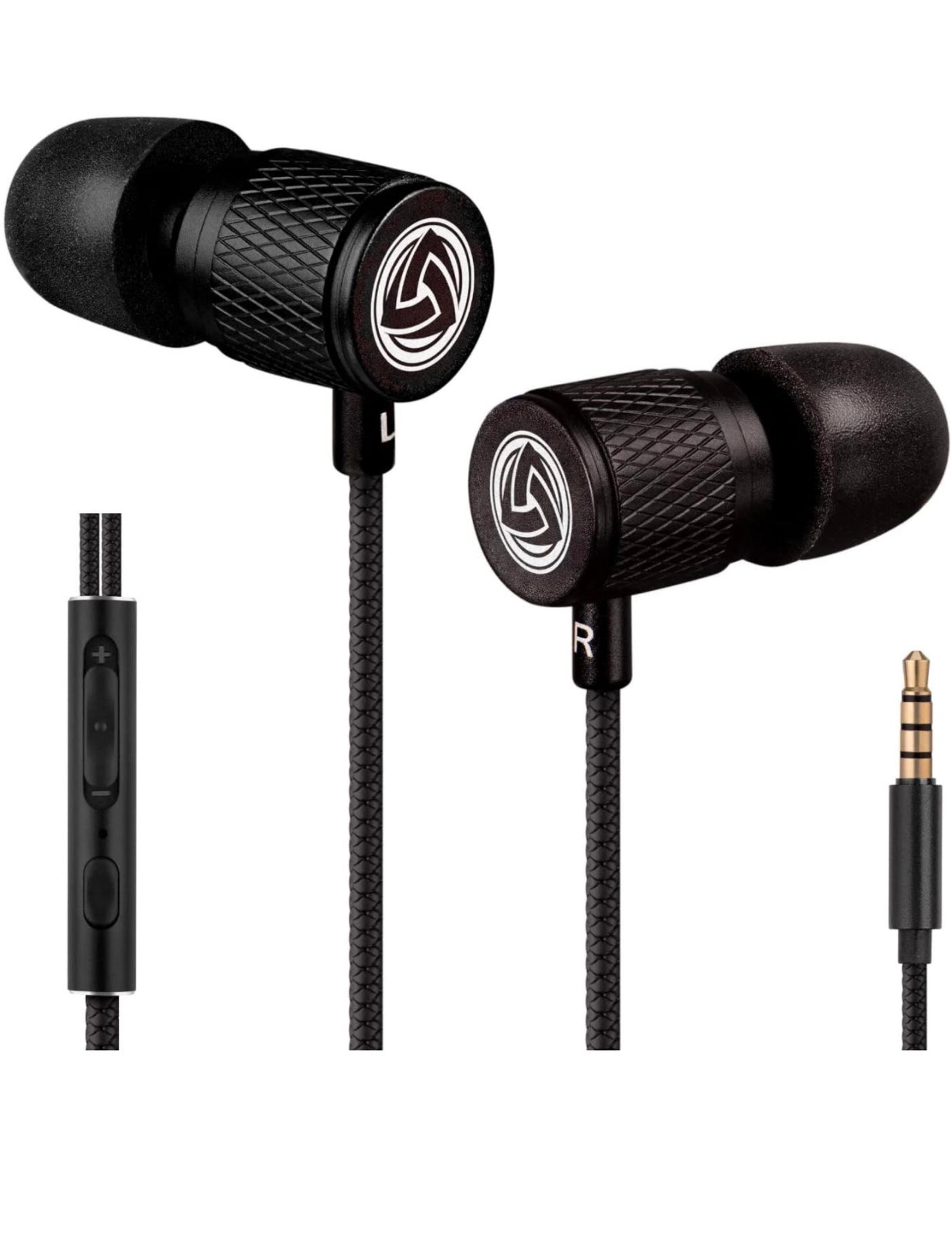 Ultra Wired Earbuds with Microphone in-Ear Headphones - Wired Earphones with Mic