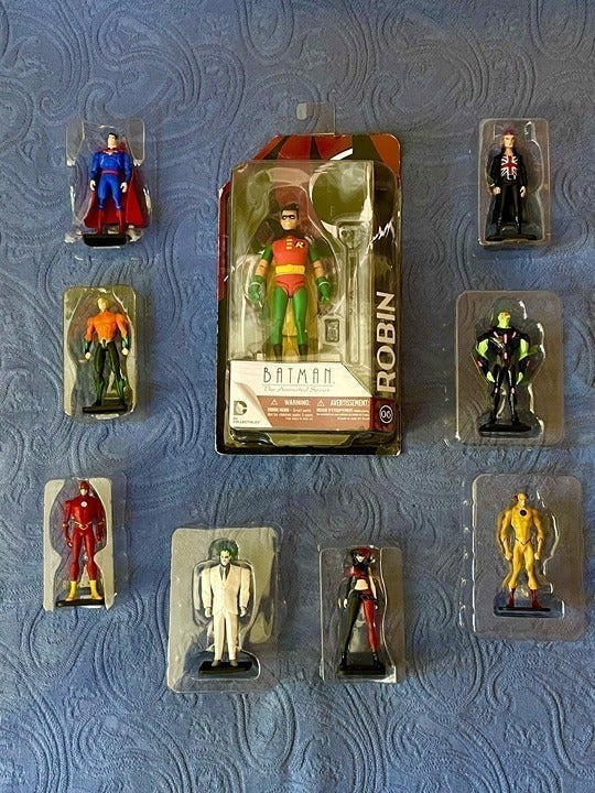 Batman The Animated Series Robin and Justice League Mini Figures