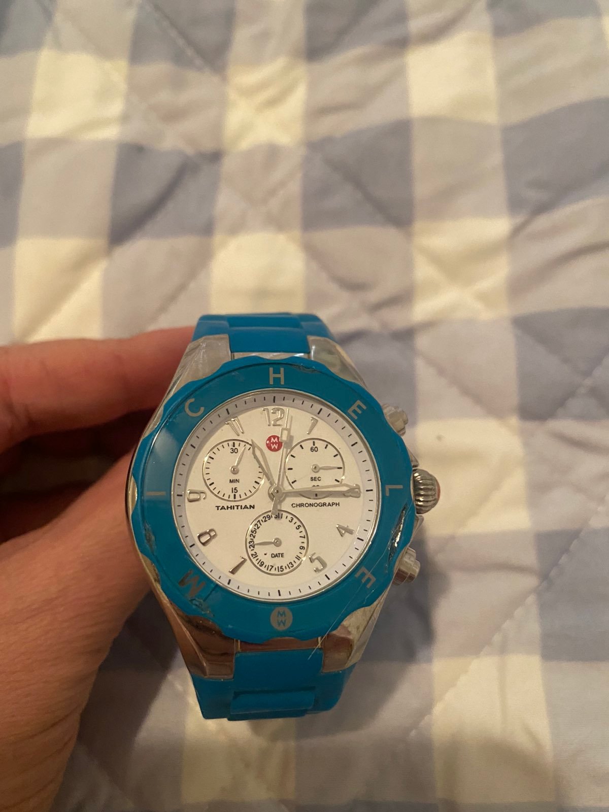 michele rubber watch