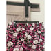 White House Black Market chino shorts 4 floral stretch cotton spandex