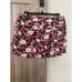 White House Black Market chino shorts 4 floral stretch cotton spandex