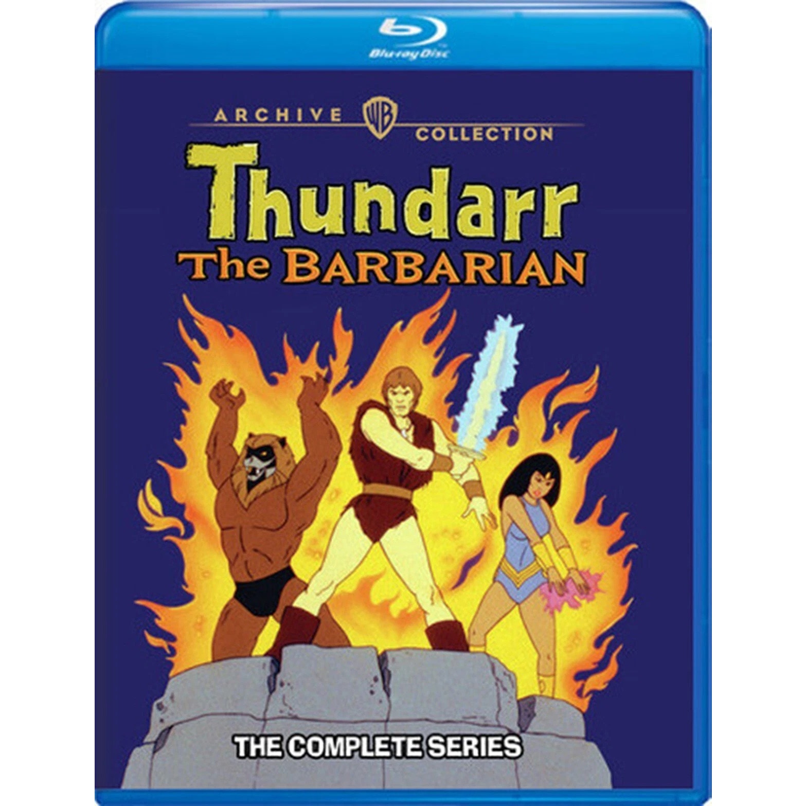 Thundarr the Barbarian The Complete Series Blu-ray 3-disc Box Set NEW