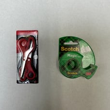 Mini Brands S4W2 Scotch Tape & Scissor Set