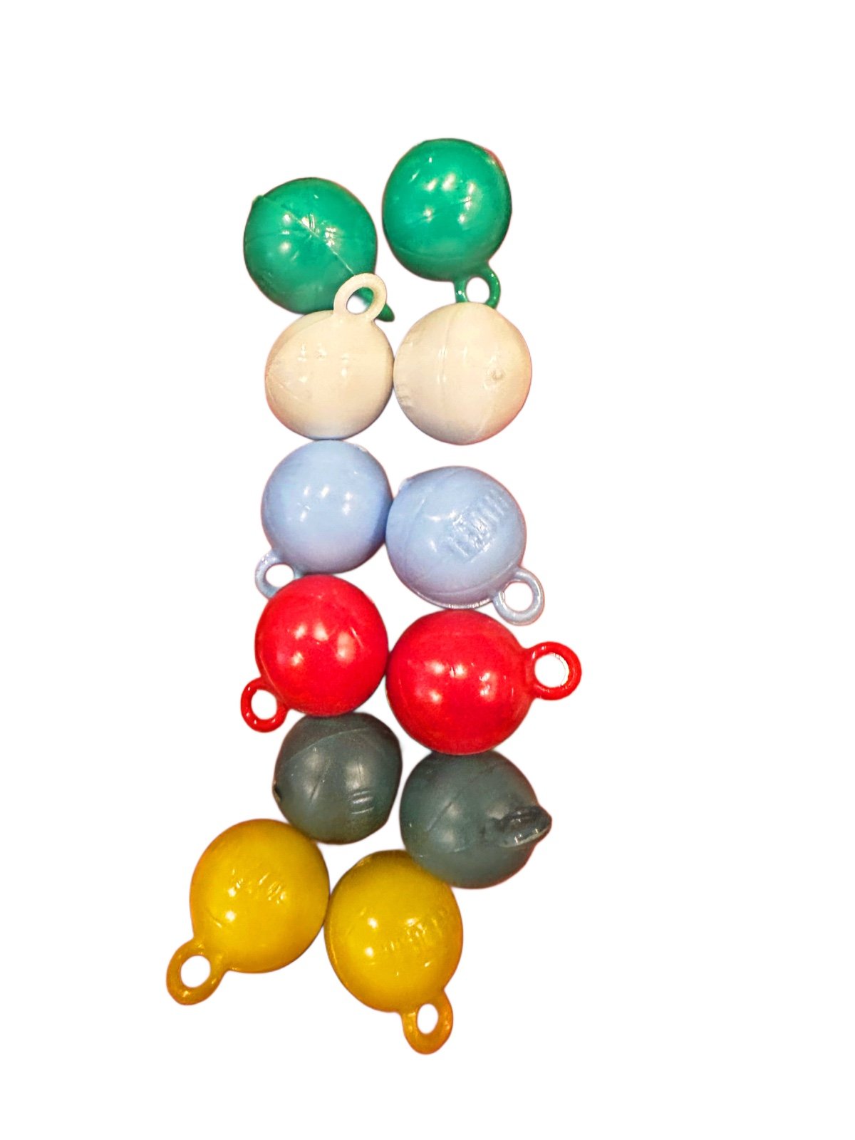 12pc Vintage Plastic Charm Lot