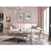 C table white Faux marble/gold table, cosmoliving by cosmopolitan