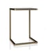 C table white Faux marble/gold table, cosmoliving by cosmopolitan